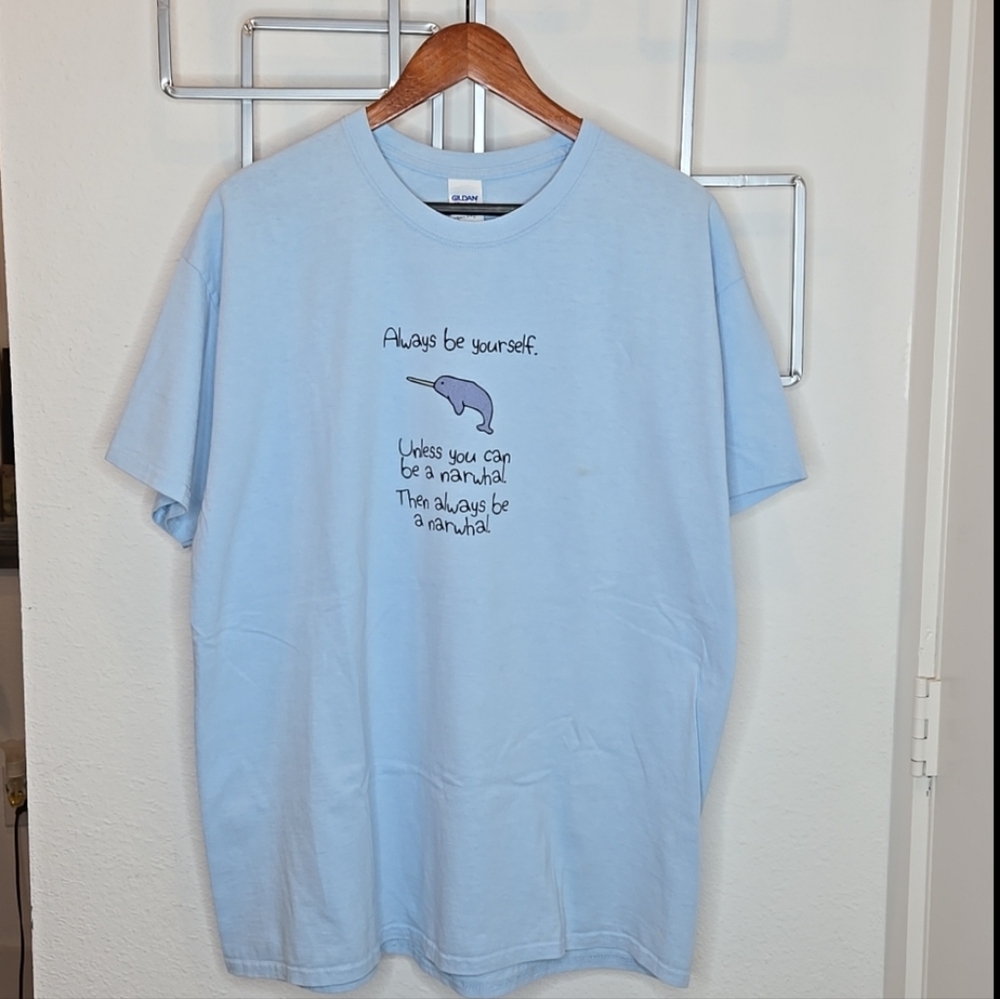 Men's Always Be A Narwhal XL